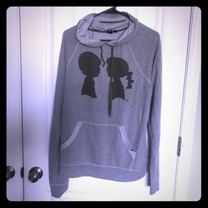 Boy meets girl hoodie pullover